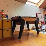 Le So Art, Grande Maison 4 Chambres, Terrain De Petanque, Grand Jardin Clos, Flipper, Babyfoot, Jeux Arcade, Ping Pong,1 Km Mer, Proche Golf, Port En Bessin, Bayeux Et Plages Du Debarquement, Adaptee Enfants Casa de Férias