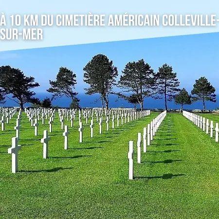 Le So Art, Grande Maison 4 Chambres, Terrain De Petanque, Grand Jardin Clos, Flipper, Babyfoot, Jeux Arcade, Ping Pong,1 Km Mer, Proche Golf, Port En Bessin, Bayeux Et Plages Du Debarquement, Adaptee Enfants * Commes