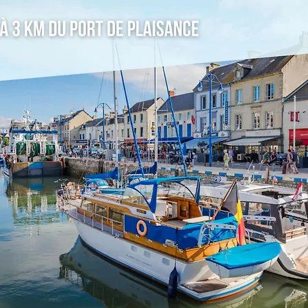 Le So Art, Grande Maison 4 Chambres, Terrain De Petanque, Grand Jardin Clos, Flipper, Babyfoot, Jeux Arcade, Ping Pong,1 Km Mer, Proche Golf, Port En Bessin, Bayeux Et Plages Du Debarquement, Adaptee Enfants * Commes