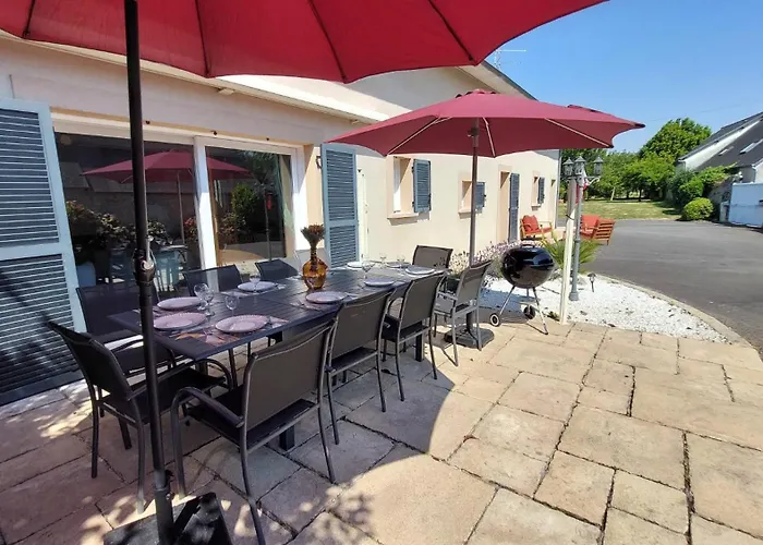 Le So Art, Grande Maison 4 Chambres, Terrain De Petanque, Grand Jardin Clos, Flipper, Babyfoot, Jeux Arcade, Ping Pong,1 Km Mer, Proche Golf, Port En Bessin, Bayeux Et Plages Du Debarquement, Adaptee Enfants Tatil Evi *