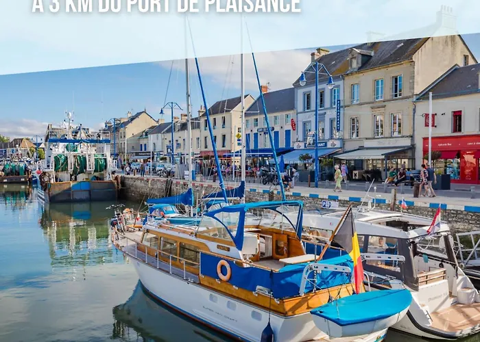 Grande Maison , Jardin,flipper,babyfoot, Ping Pong, Proche Golf, Port En Bessin, Bayeux Et Plages Du Débarquement, Adaptée Enfants * Commes